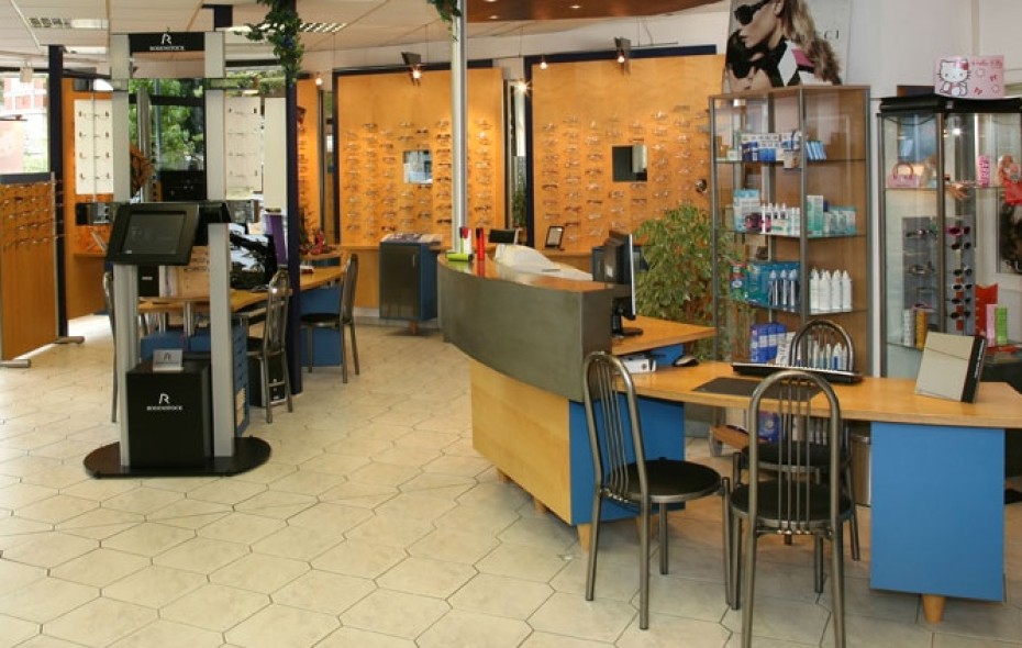 Ladengeschäft Optik Frielingsdorf in Bedburg